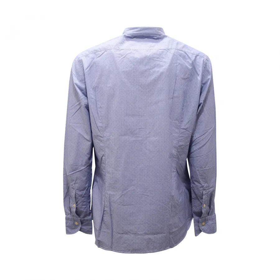 9842AQ camicia uomo TINTORIA MATTEI man shirt blue