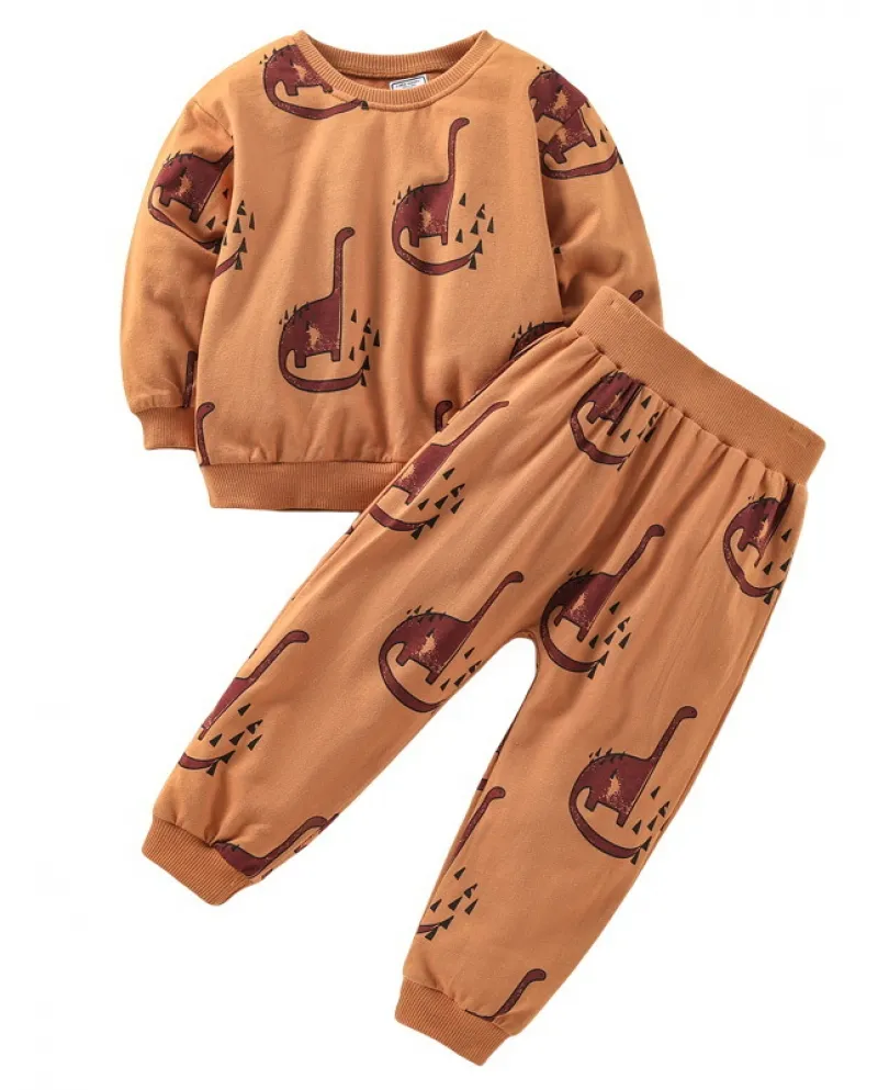 Abiti per bambini di nuova marca autunno Abiti maglione per ragazzi a maniche lunghe