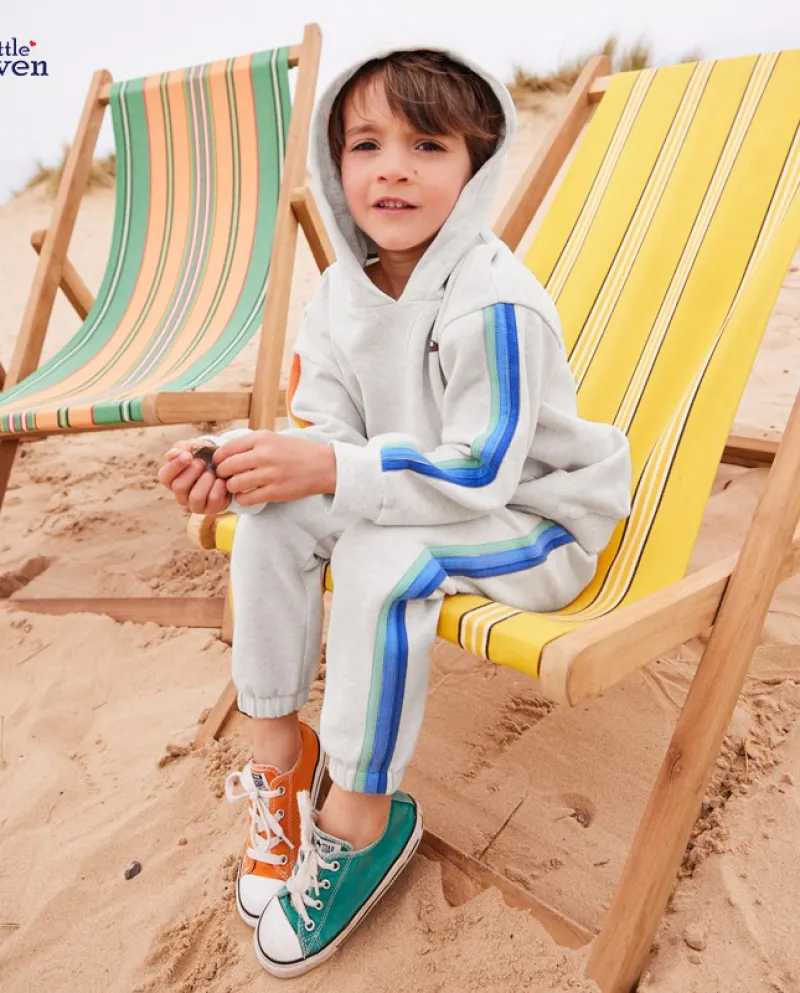 Abito da bambino autunno nuovo vestito maglione da ragazzo a maniche lunghe con cappuccio