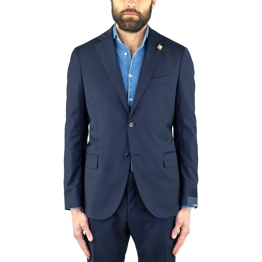 Abito LARDINI in Fresco Lana Blu
