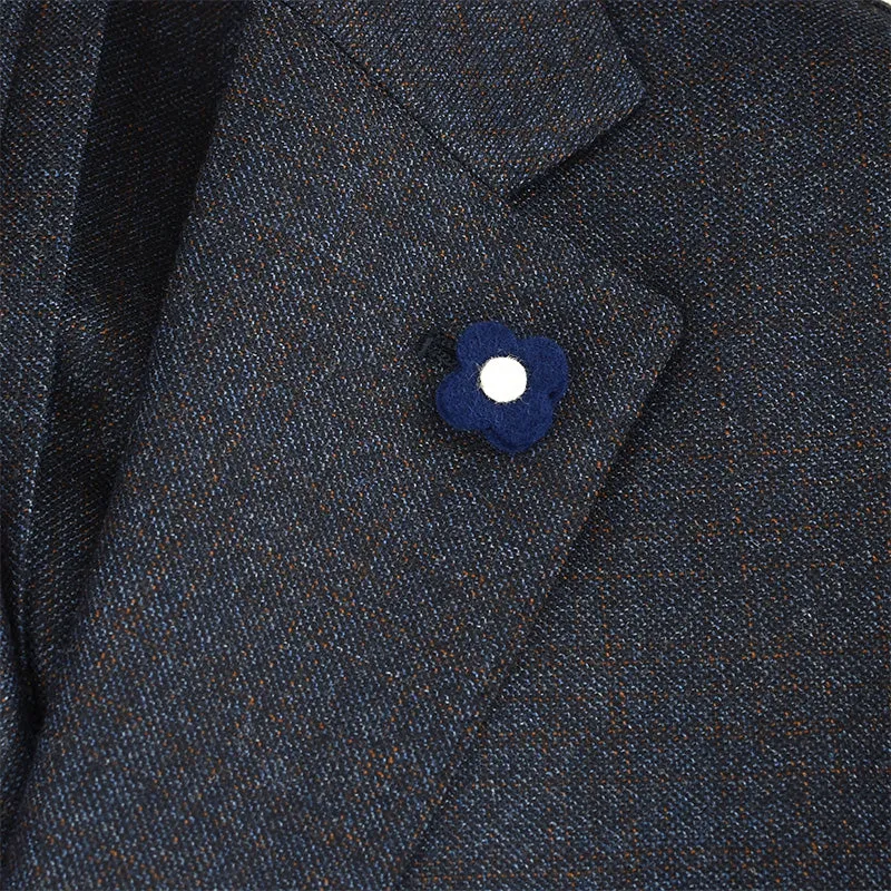 Abito LARDINI in Lana Falso Unito Blu
