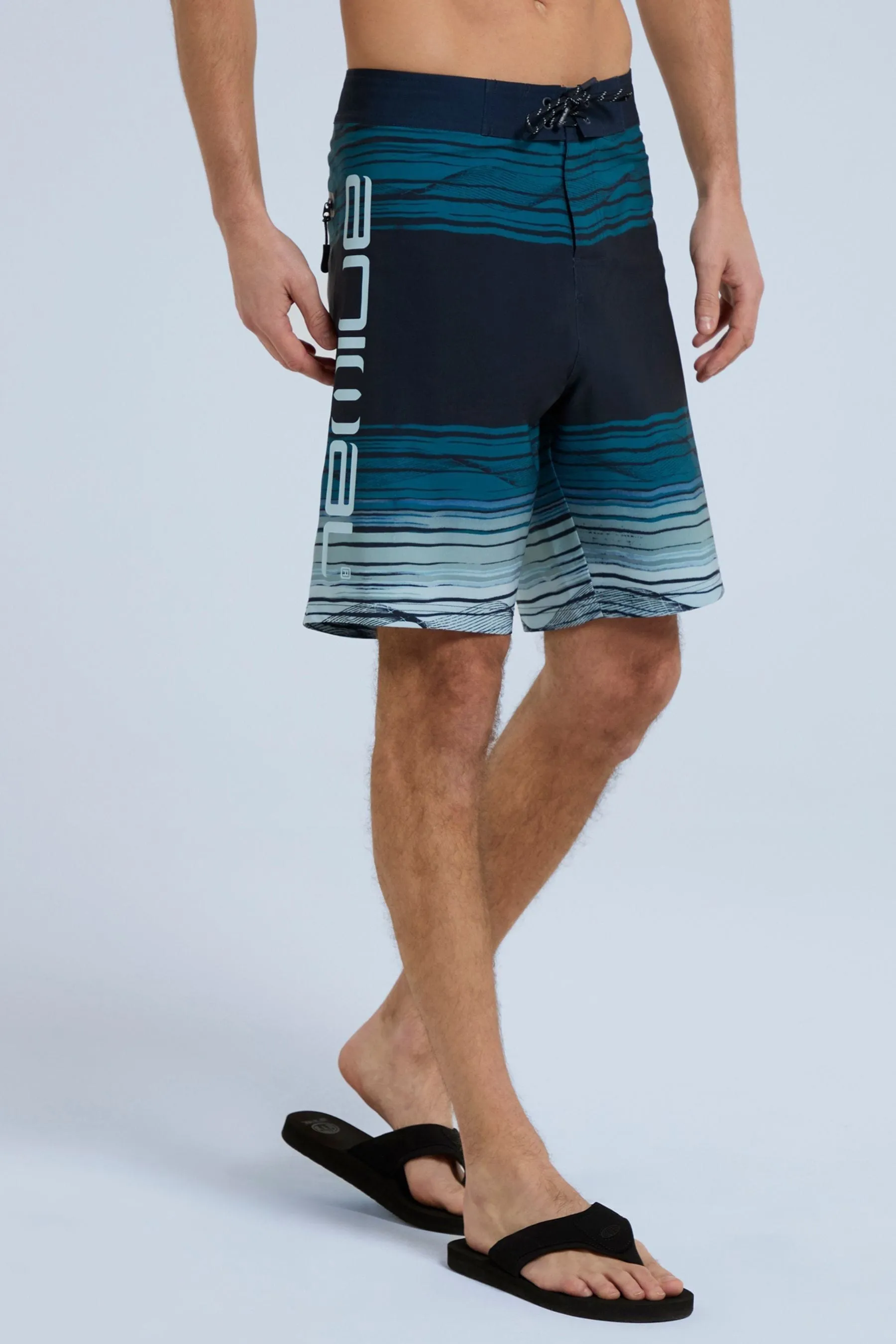 Animal Uomo - Brett - Shorts da surf in tessuto riciclato