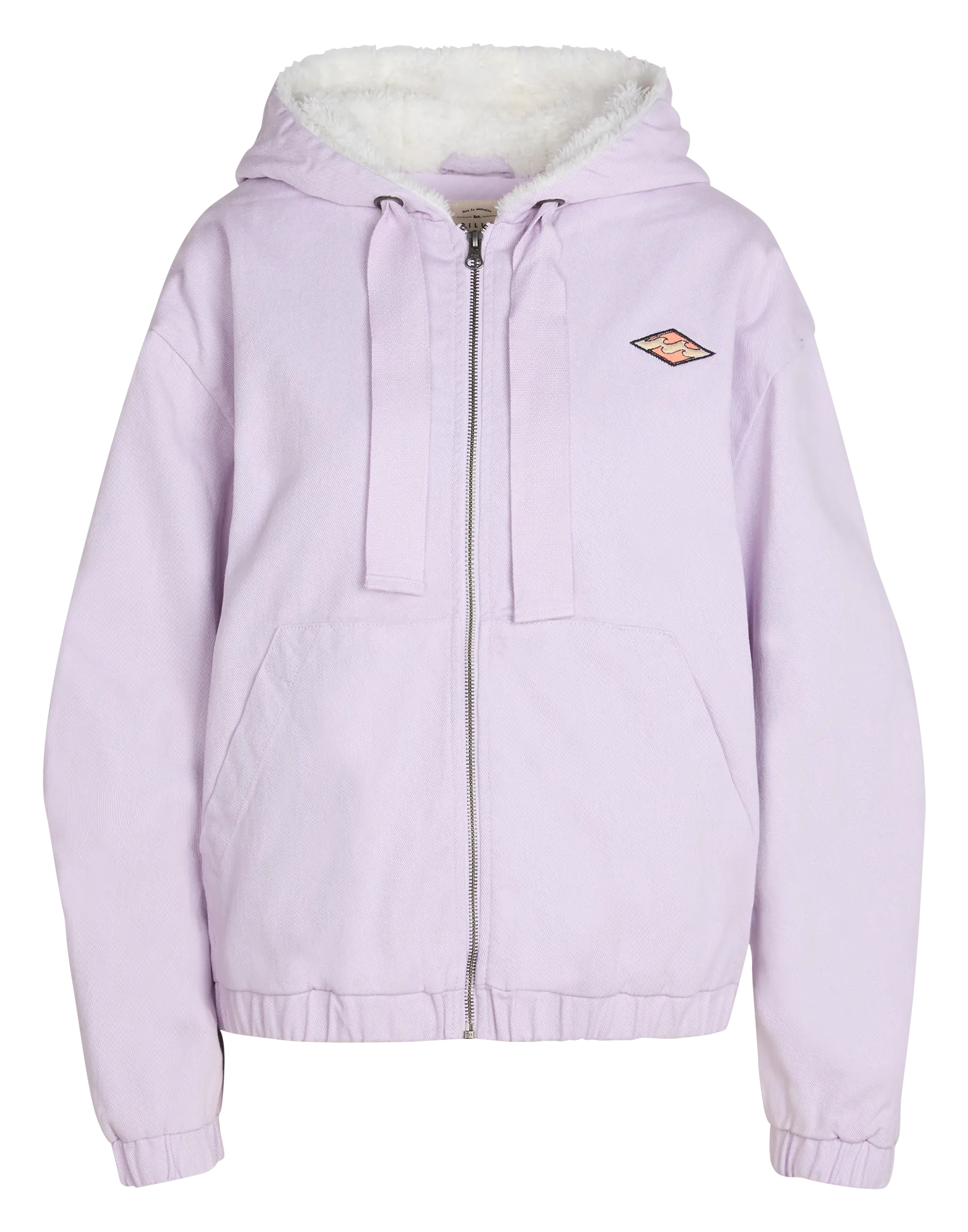  BILLABONG   MY SINCE - Giacca ampia serigrafata in misto cotone | Rosa
