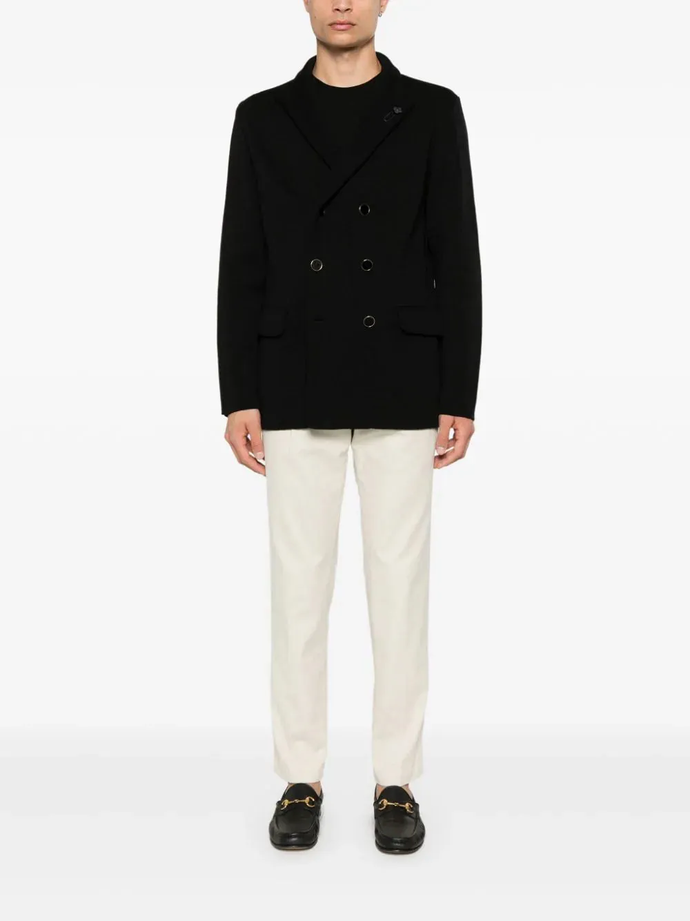 Blazer a maglia Lardini