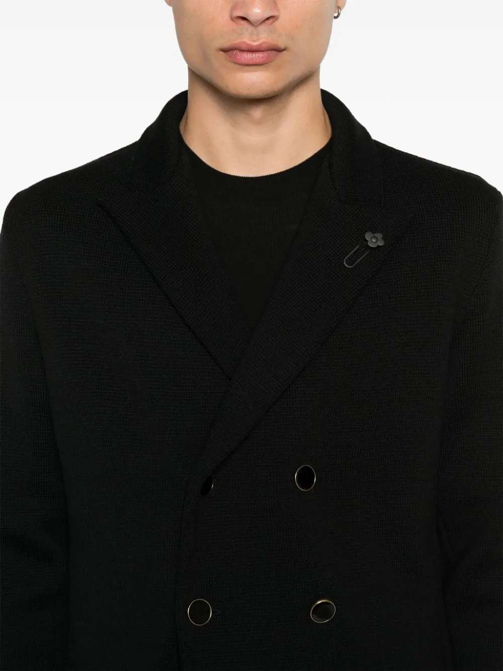 Blazer a maglia Lardini