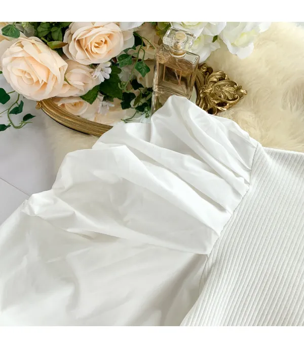 Blusa maniche sbuffo