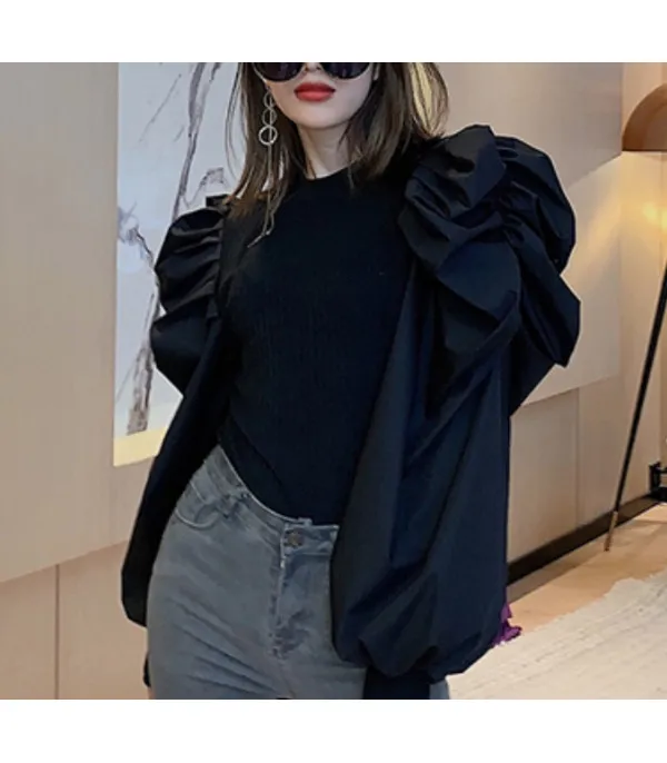 Blusa maniche sbuffo