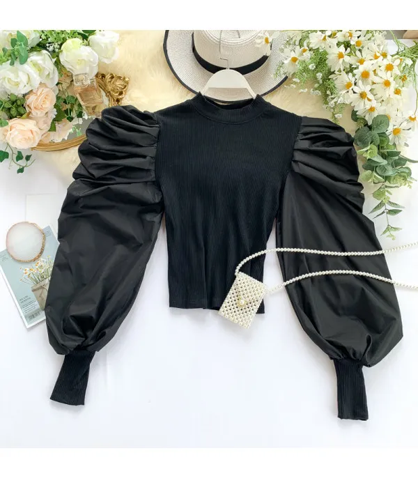 Blusa maniche sbuffo