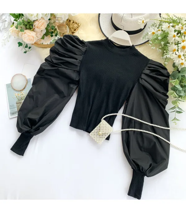 Blusa maniche sbuffo