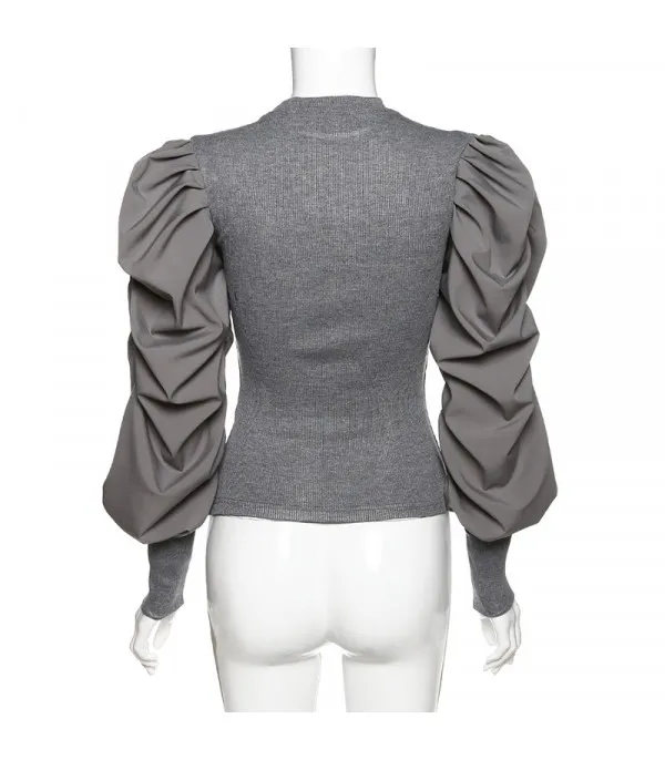 Blusa maniche sbuffo