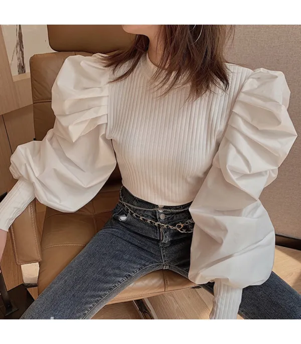 Blusa maniche sbuffo