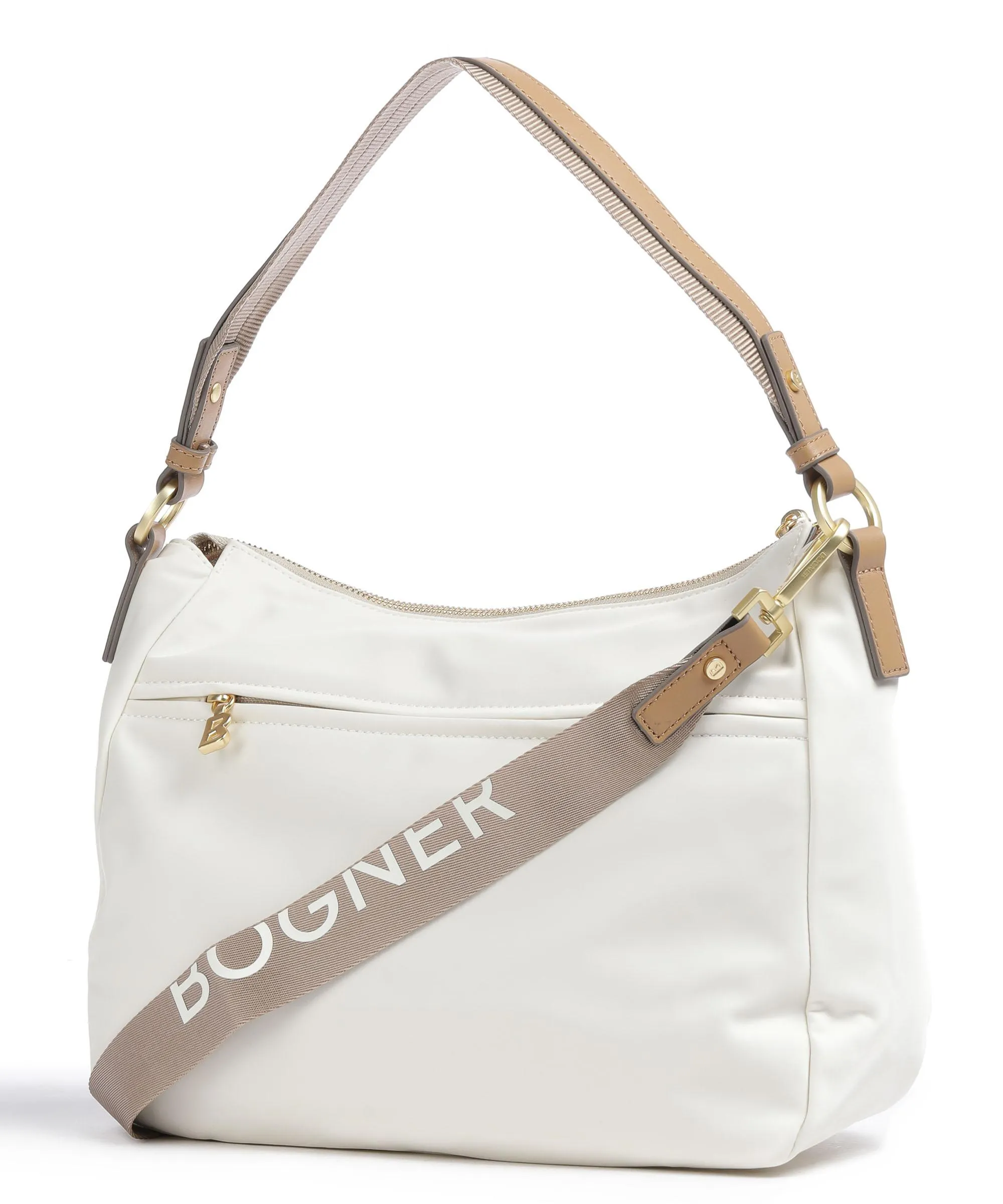  Bogner Klosters Isalie Borsa hobo nylon avorio  