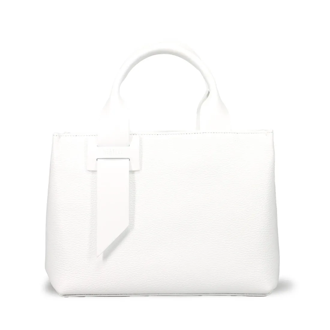 Borsa Rebelle Ivonne in pelle bianca