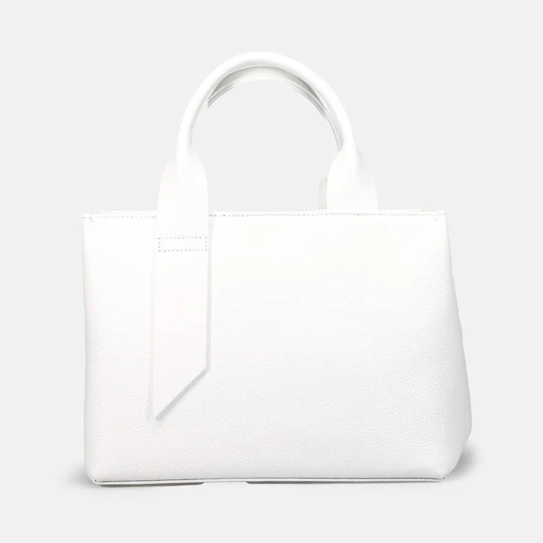 Borsa Rebelle Ivonne in pelle bianca