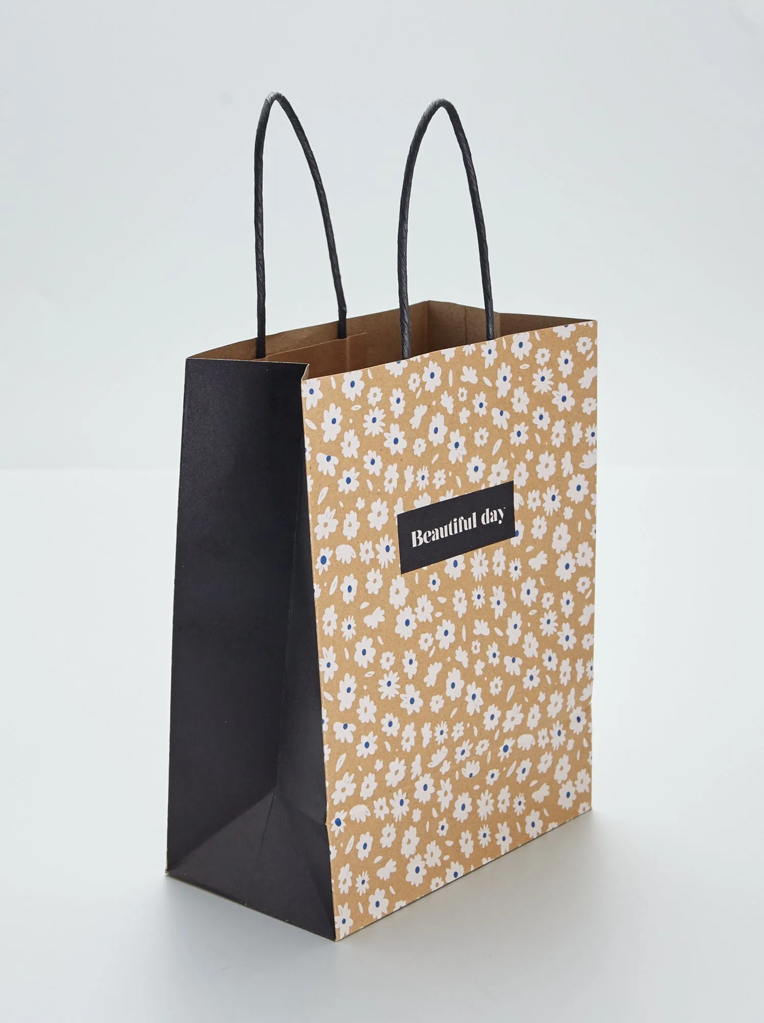 Busta regalo - stampa a fiori