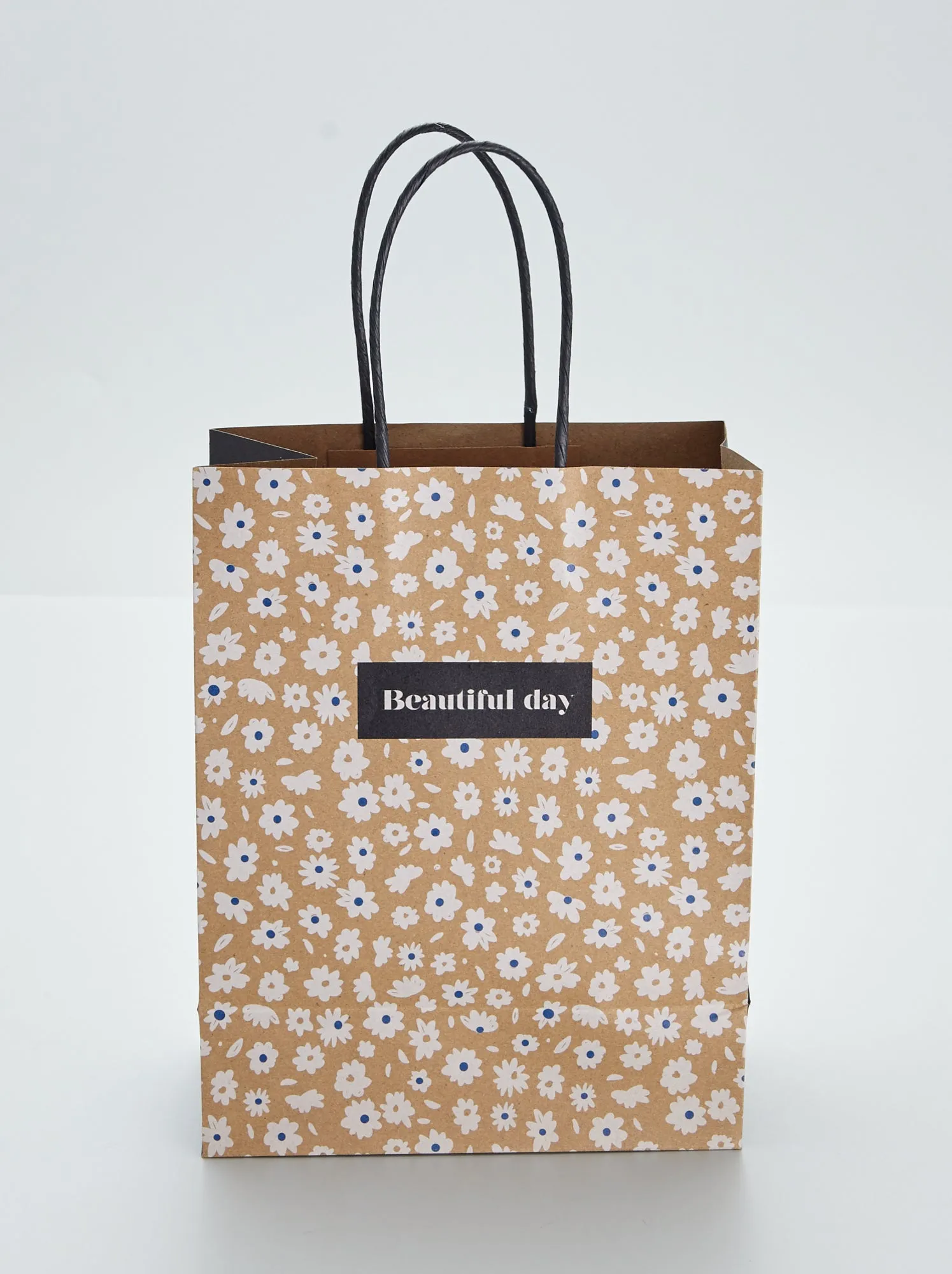 Busta regalo - stampa a fiori