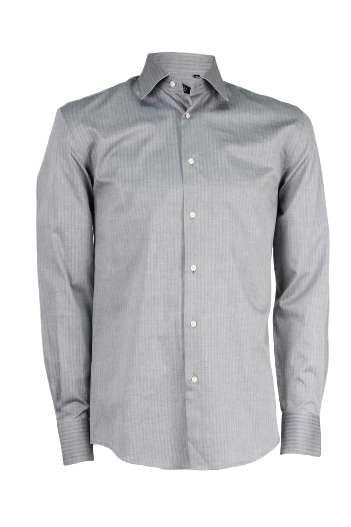 Camicia in cotone operato spigato