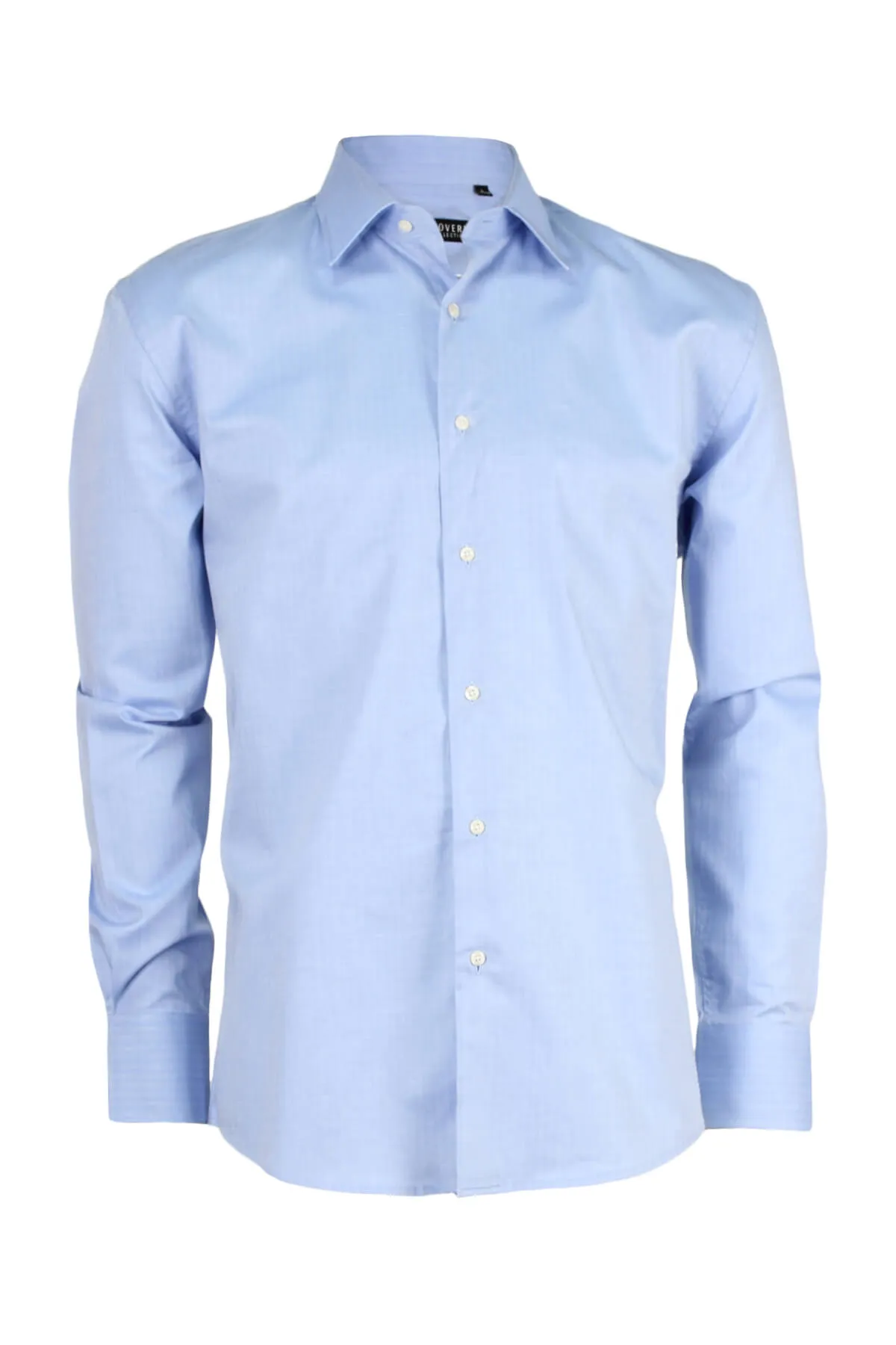 Camicia in cotone operato spigato