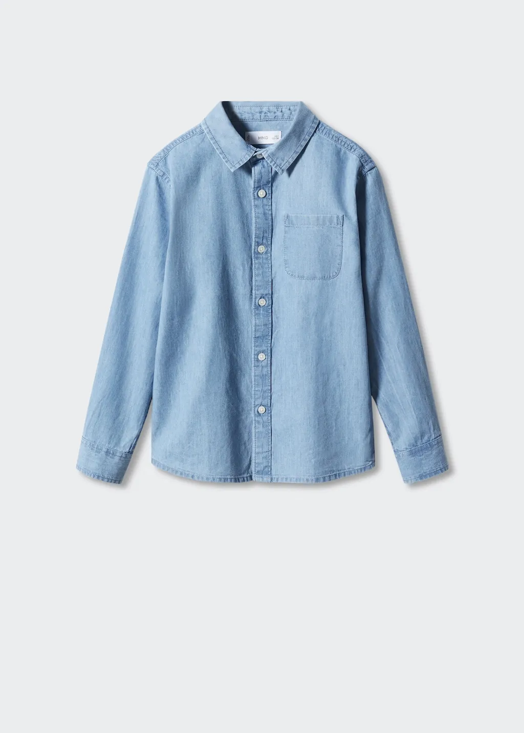 Camicia regular-fit denim
