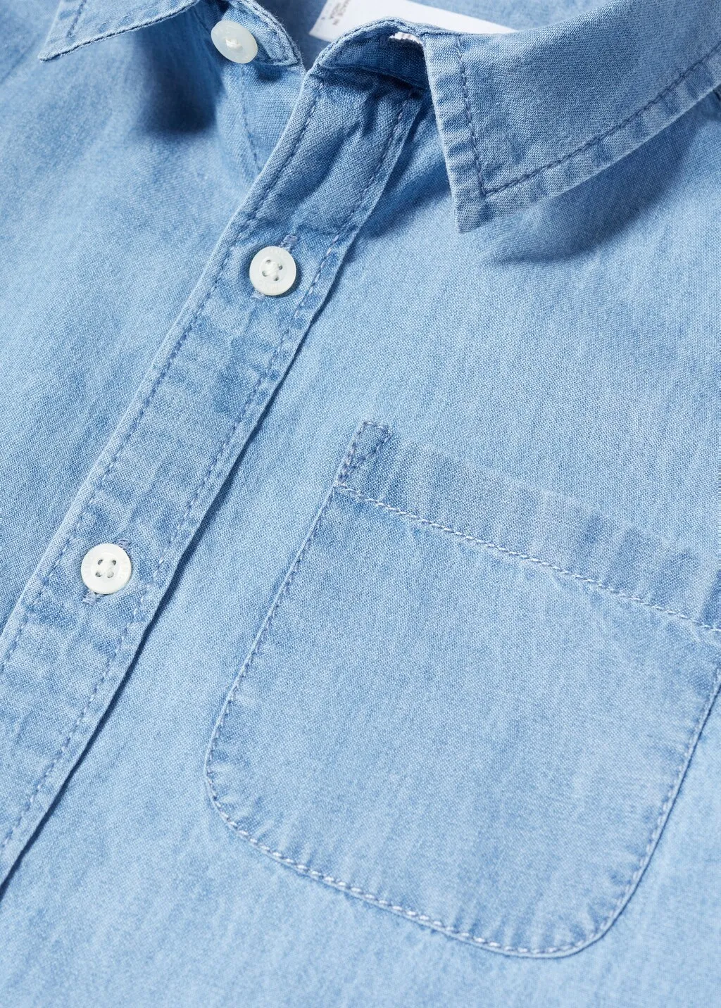 Camicia regular-fit denim