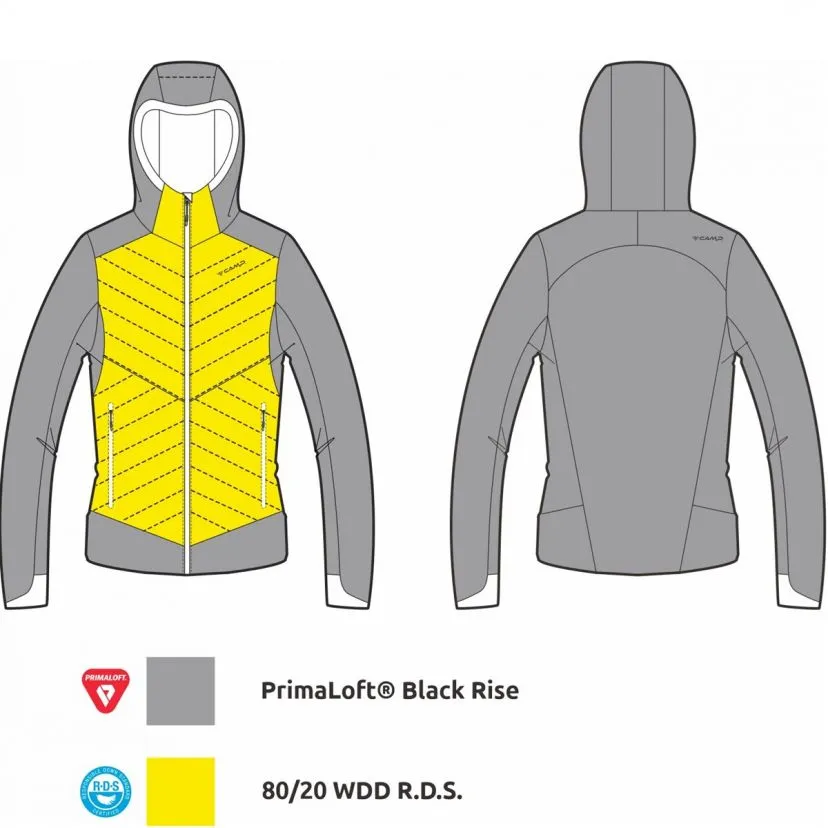 CAMP Buran Jacket Lady giacca in piumino da donna