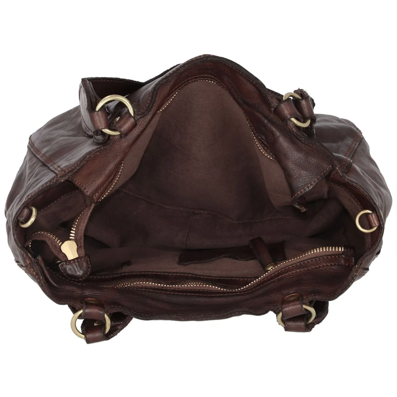 Campomaggi Borsa shopper in pelle 28 cm
