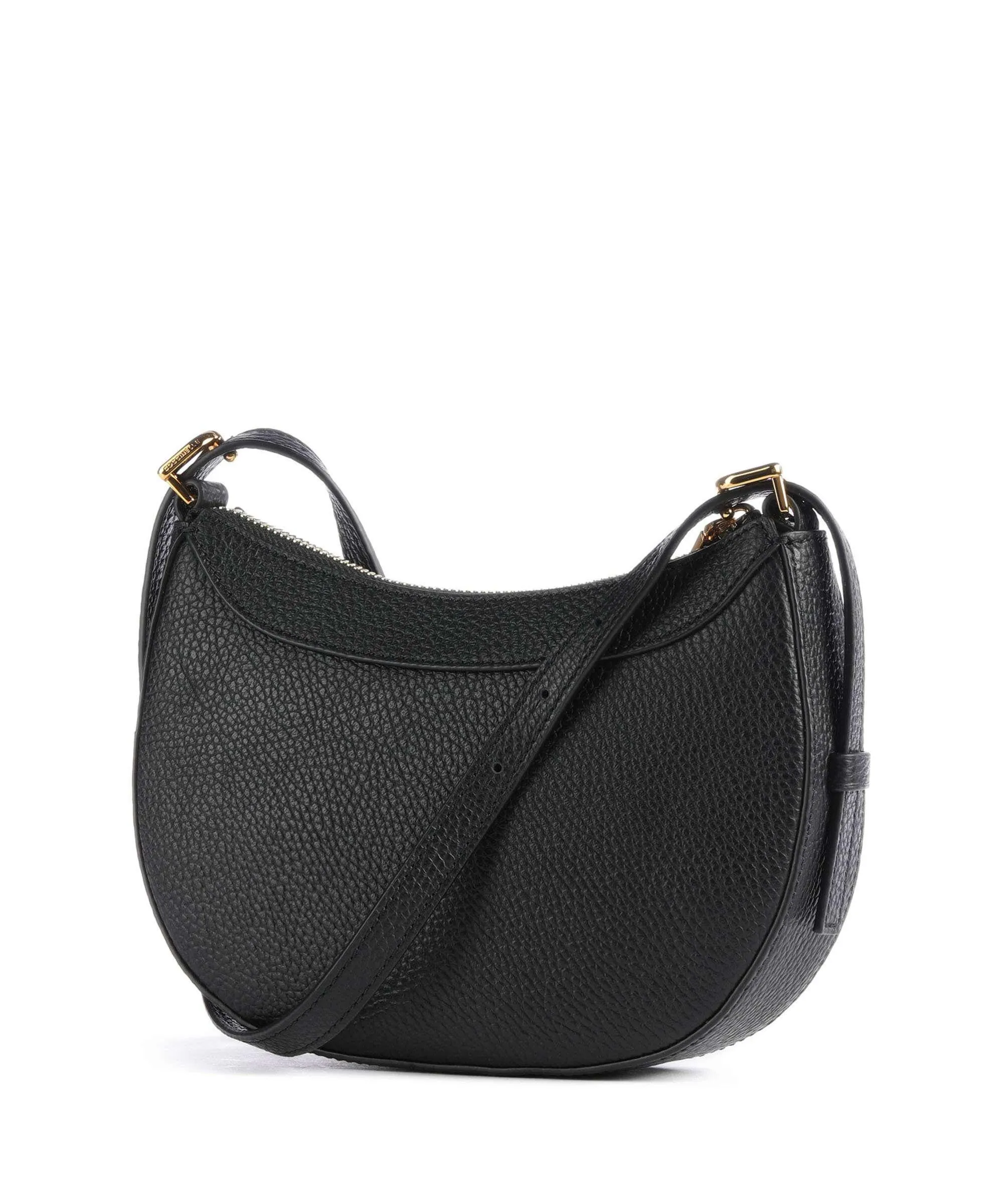  Coccinelle Whisper Borsa a tracolla pelle di vacchetta grana nero  