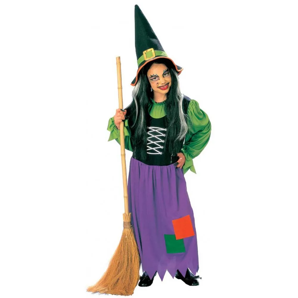 Costume da Streghetta di Halloween per Bambina 8-10 anni
