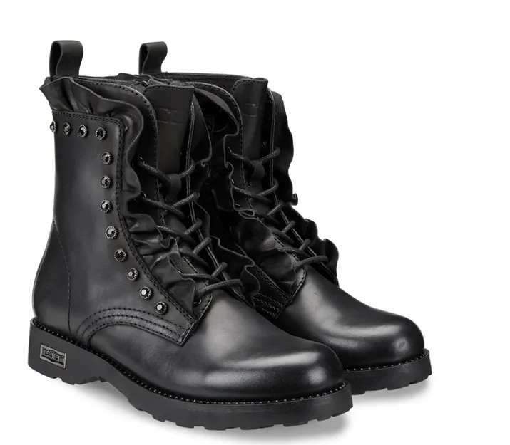 Cult women's amphibious ankle boot Zeppelin W320200 black