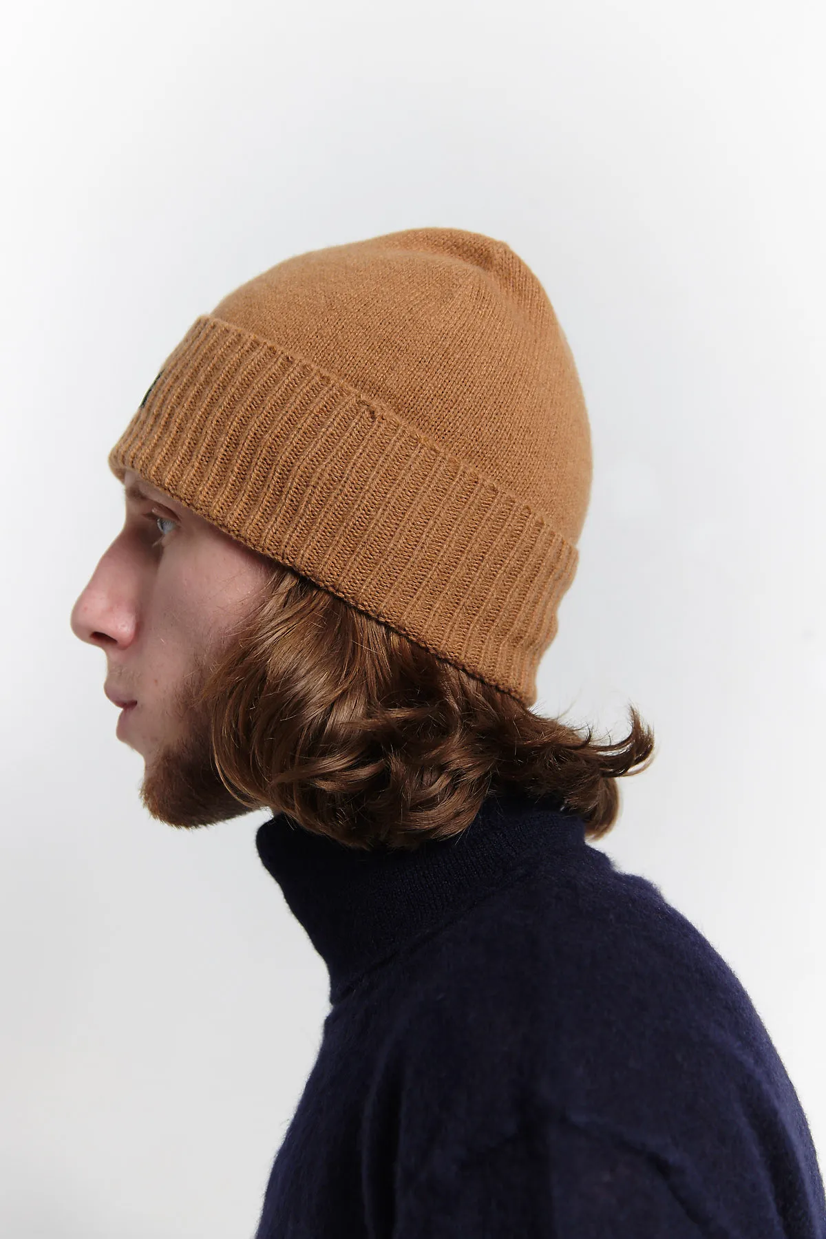 DONDUP Berretto in cashmere con risvolto