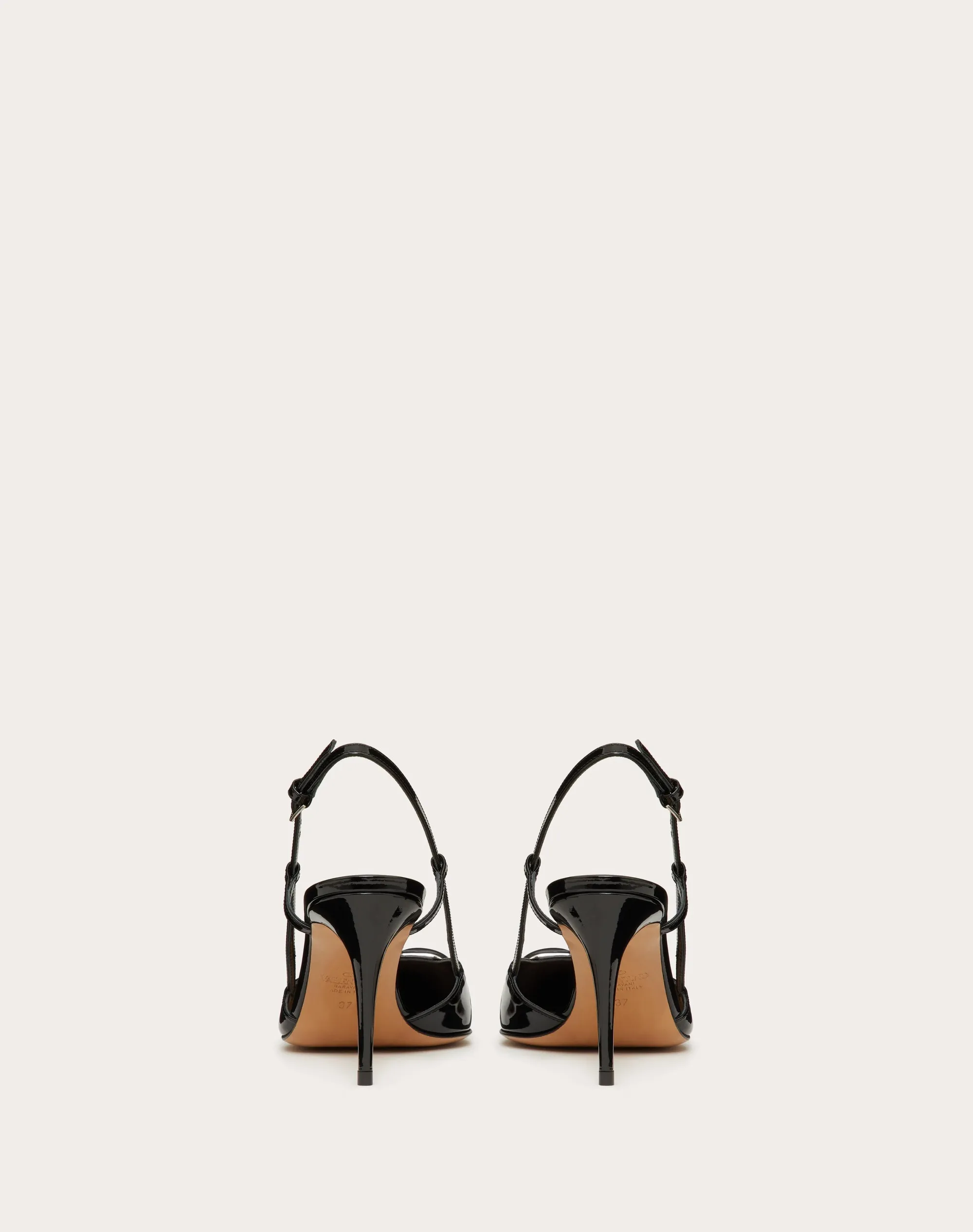 DÉCOLLETÉ SLINGBACK VLOGO SIGNATURE IN VERNICE 80MM