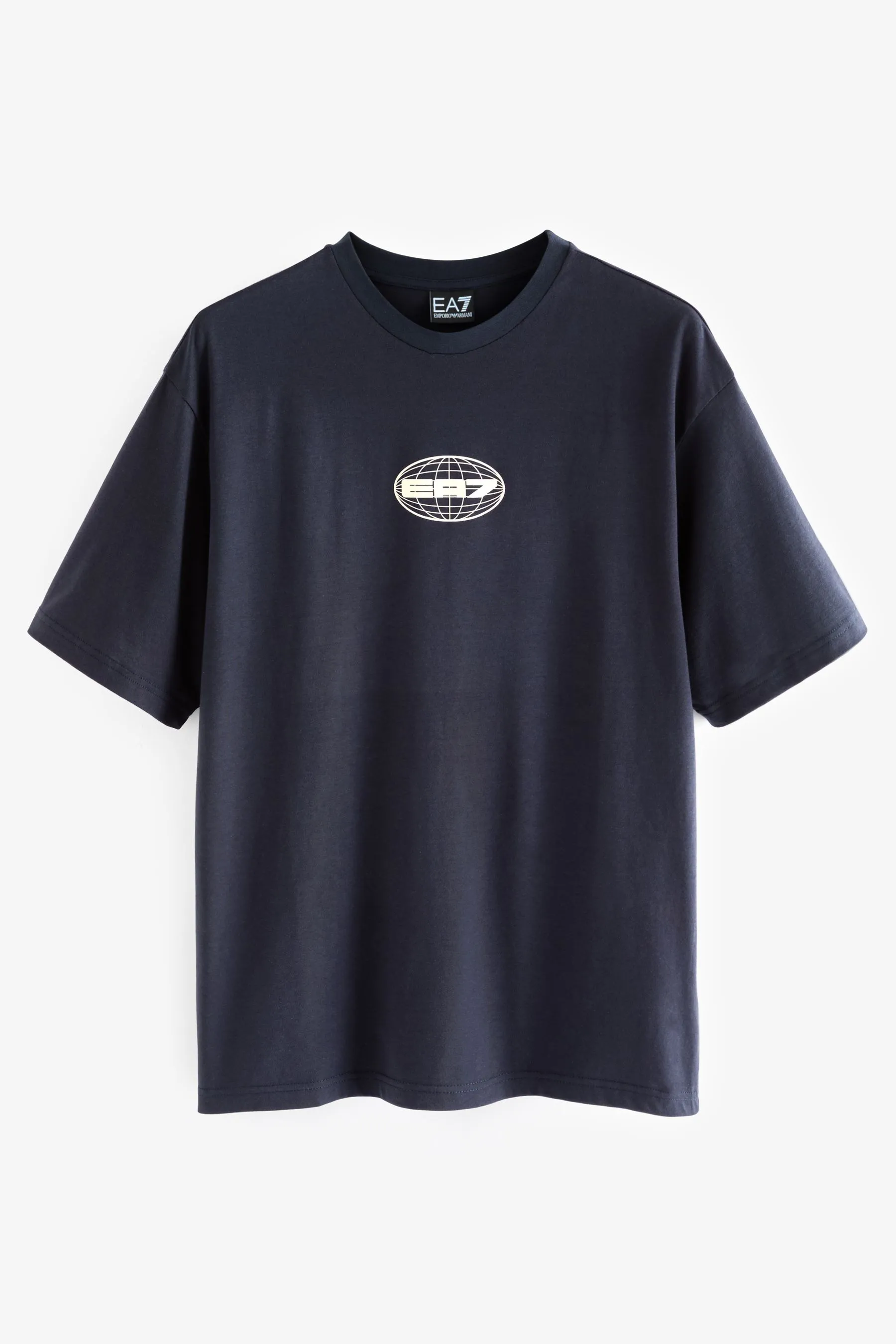 Emporio Armani EA7 Graphic Series Globe Oversized T-Shirt    