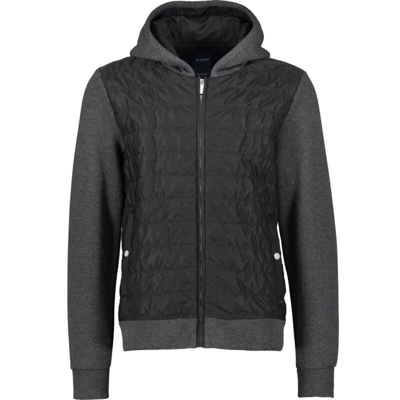 Felpa con cappuccio in cotone e nylon 3