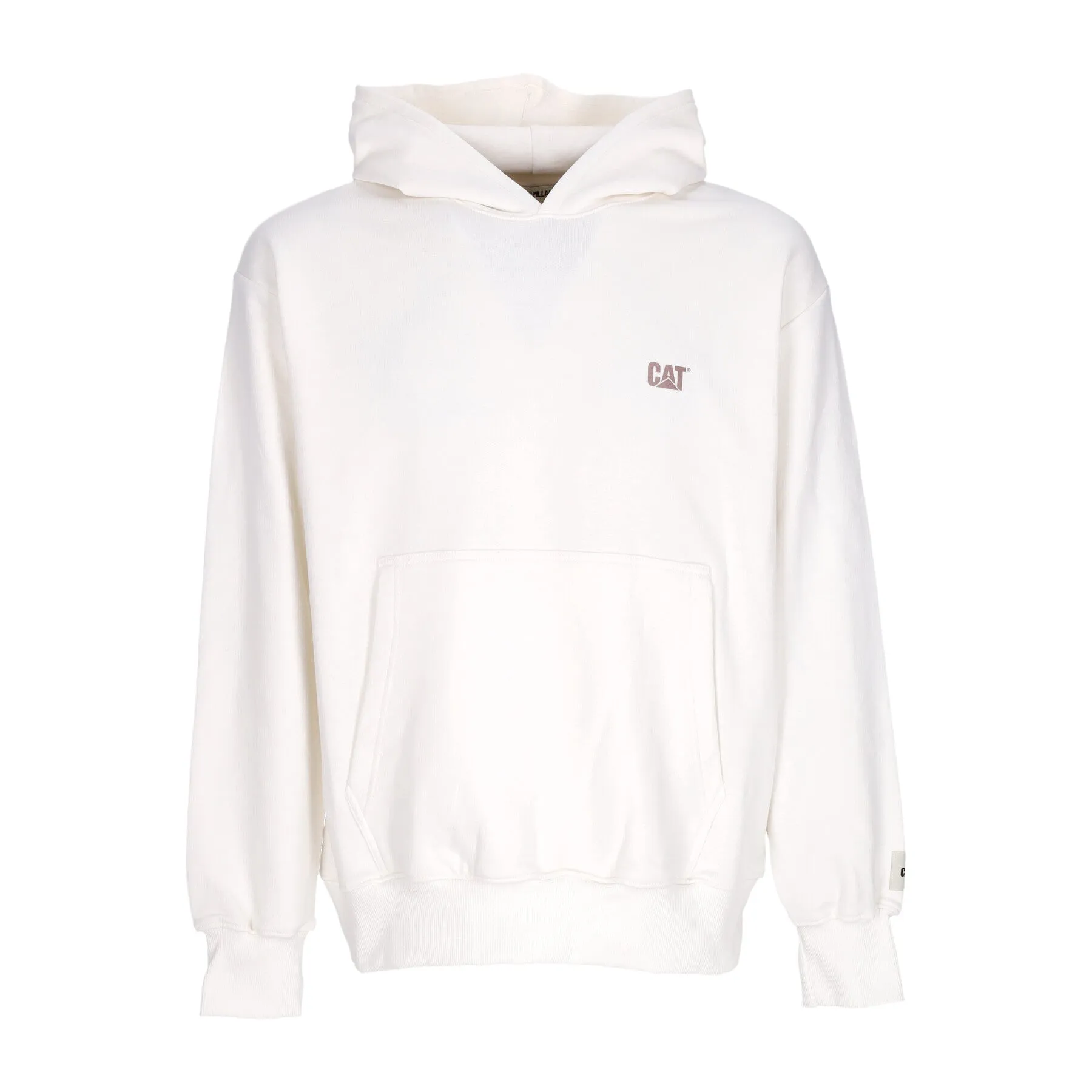Felpa Leggera Cappuccio Uomo Logo Hoodie Bone