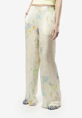 FLOWER - Pantaloni