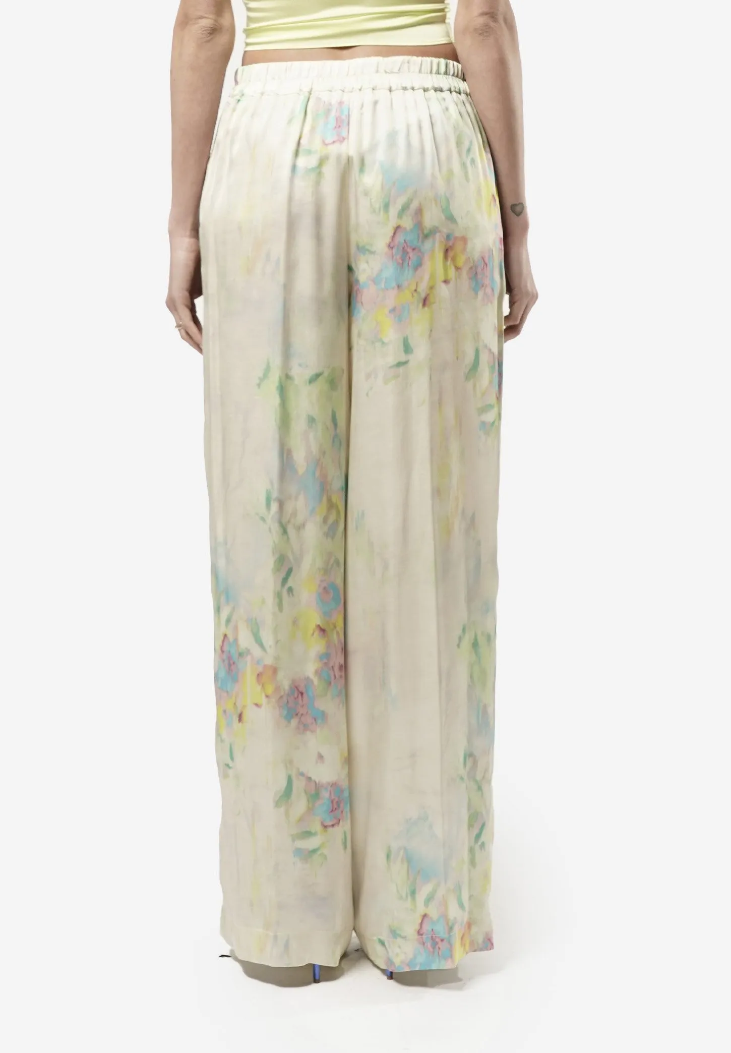 FLOWER - Pantaloni