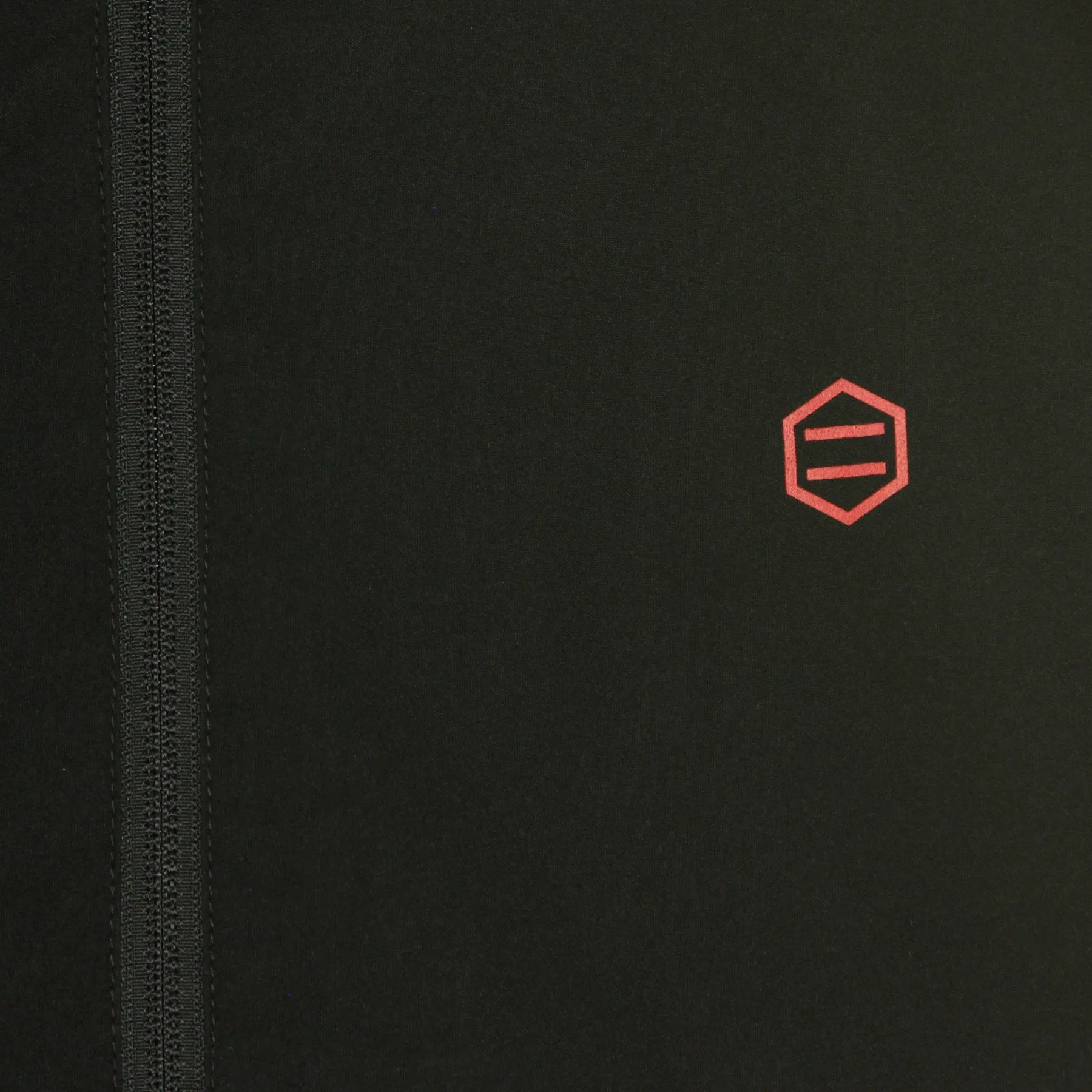 Giacca a Vento Uomo Full Zip Light Black