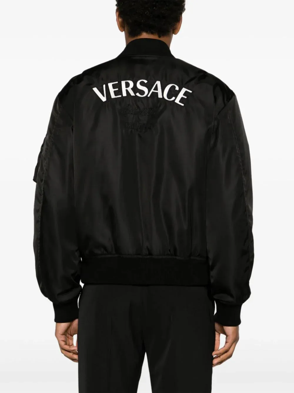 Giacca Bomber con Logo