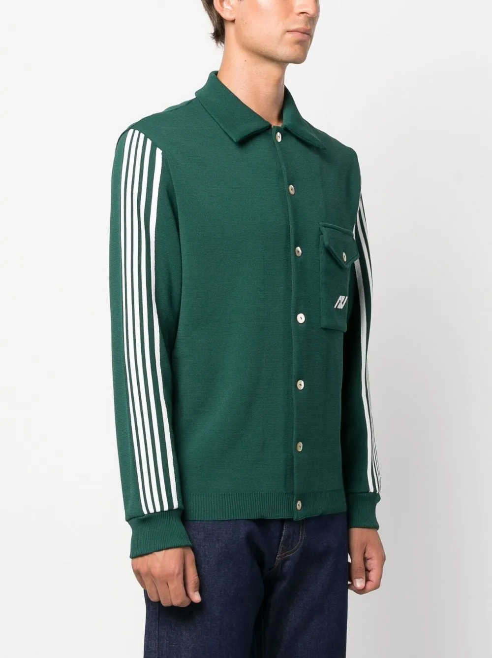 giacca-camicia verde