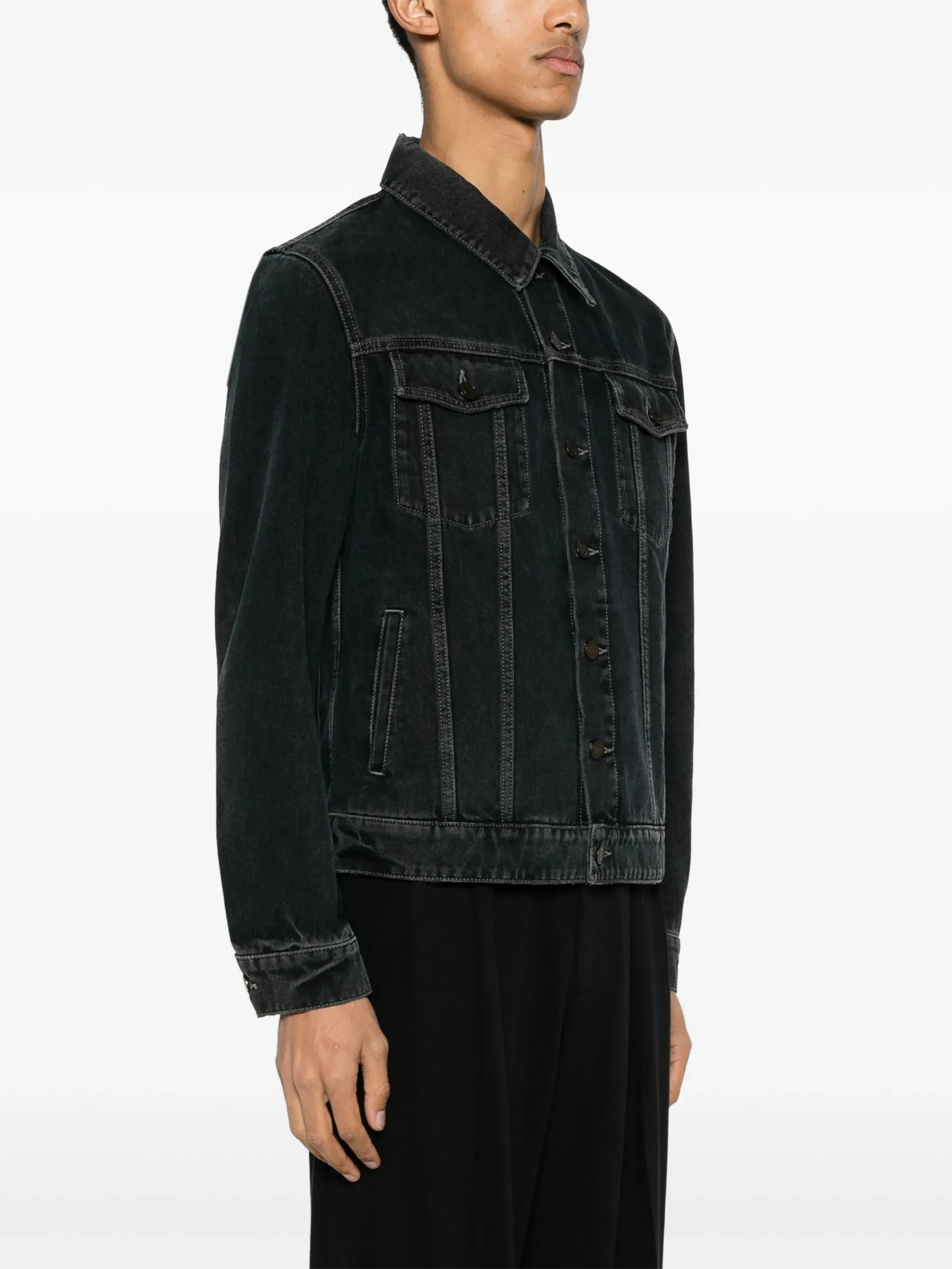 Giacca classica in denim