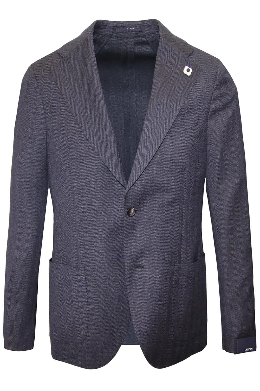 Giacca in lana spigata - LARDINI
