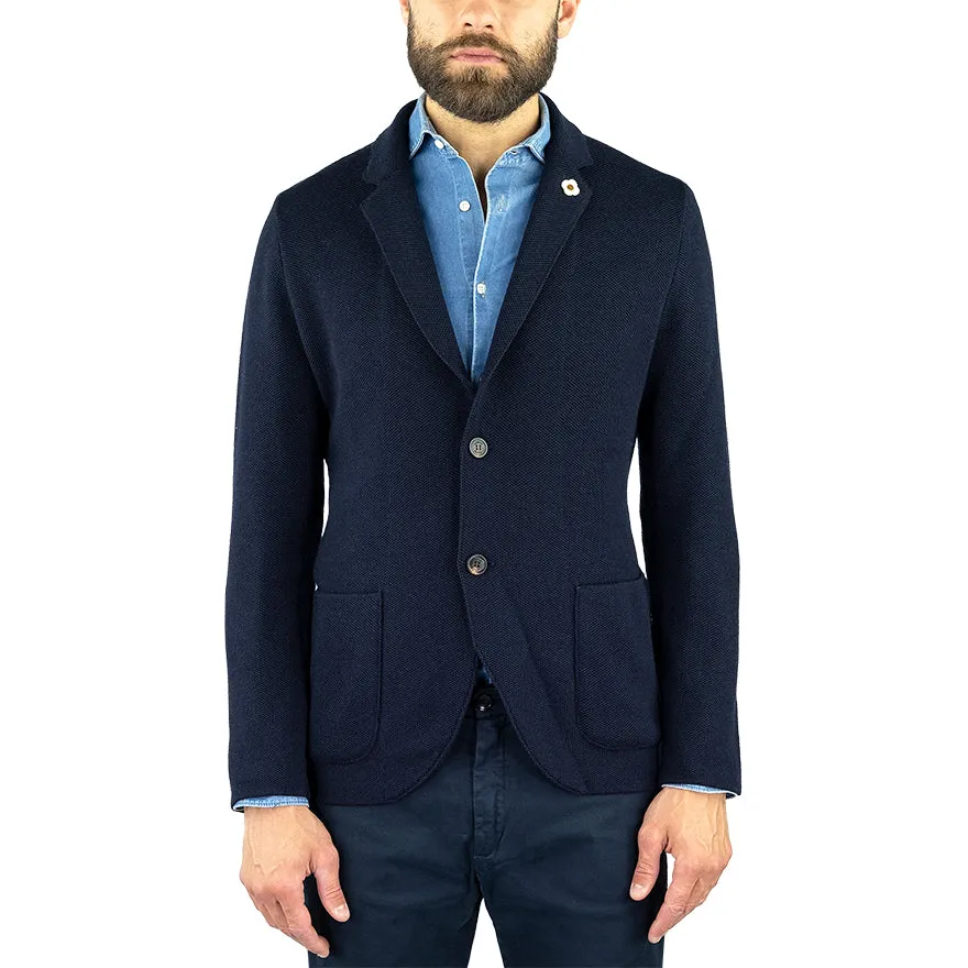 Giacca in Maglia LARDINI Blu