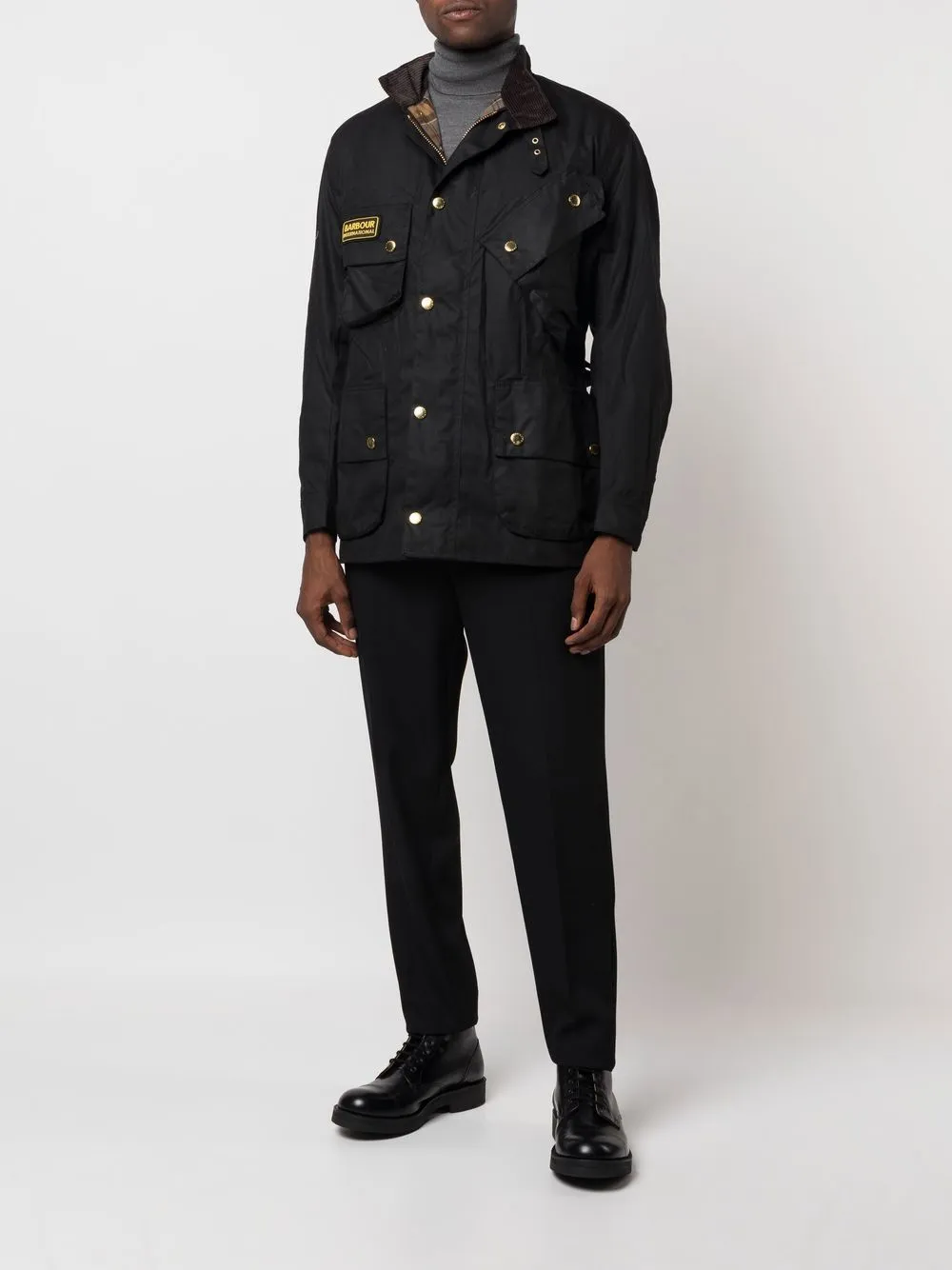giacca international origin nera