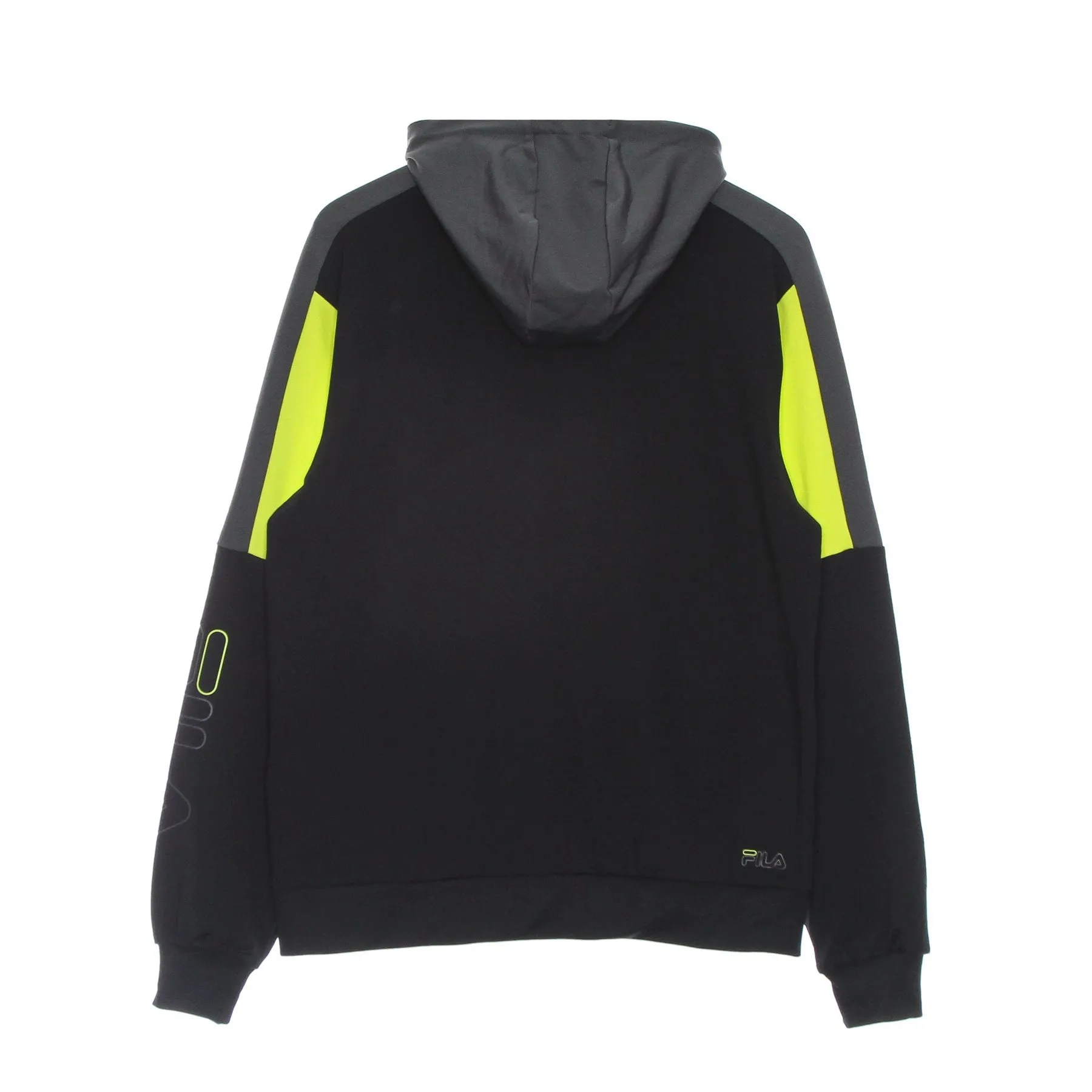 Giacca Tuta Cappuccio Uomo Palti Hooded Jacket Black/asphalt/sulphur Spring