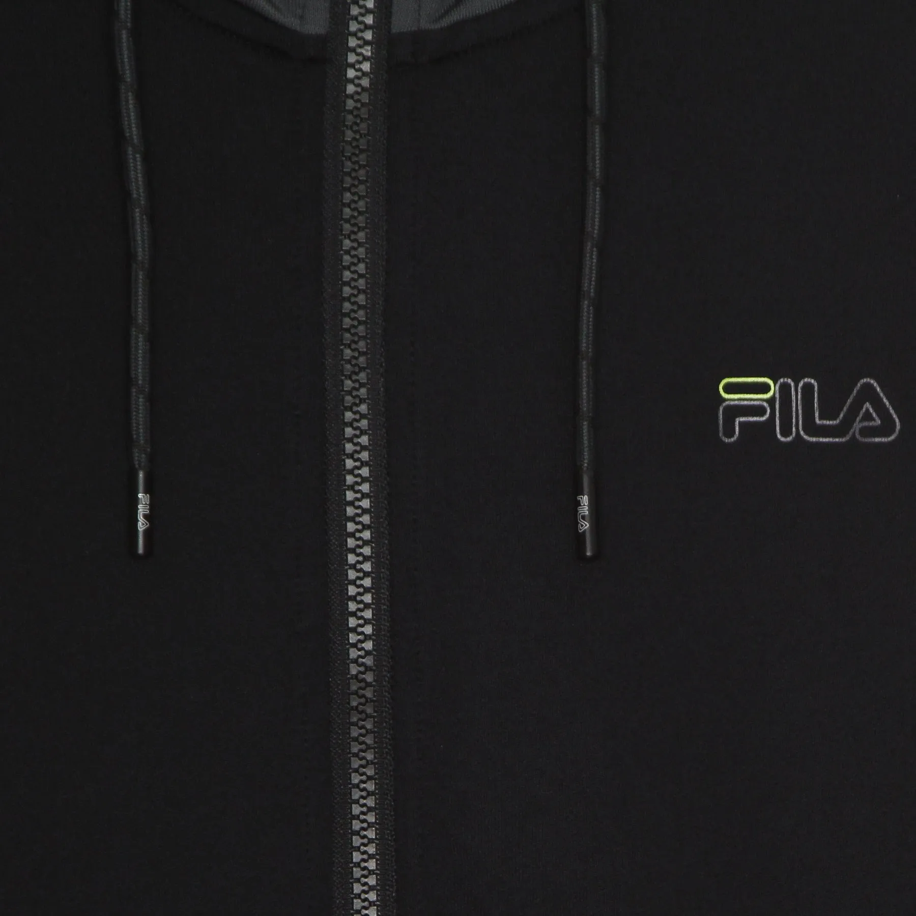 Giacca Tuta Cappuccio Uomo Palti Hooded Jacket Black/asphalt/sulphur Spring