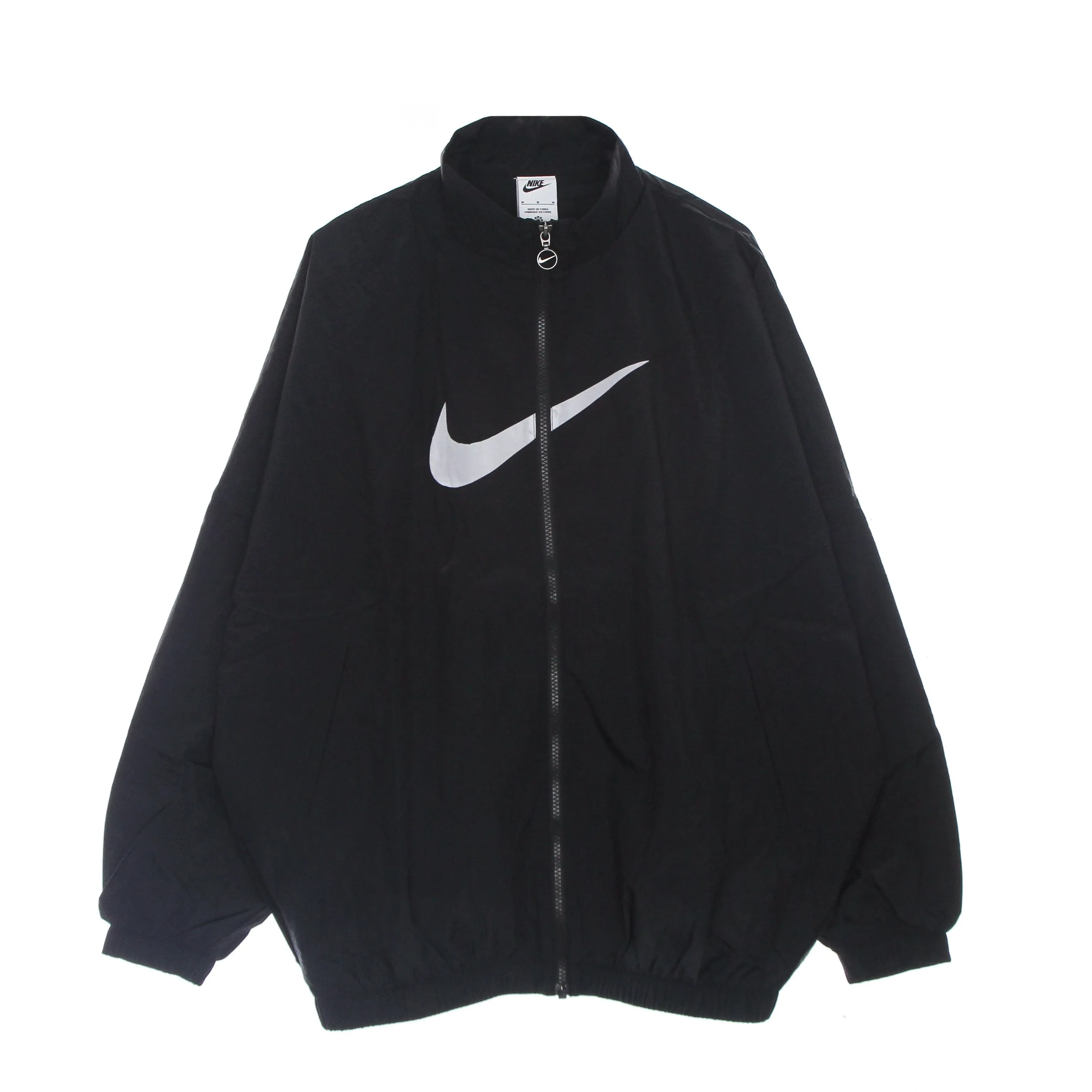 Giacca Tuta Donna Essential Woven Jacket Black/white