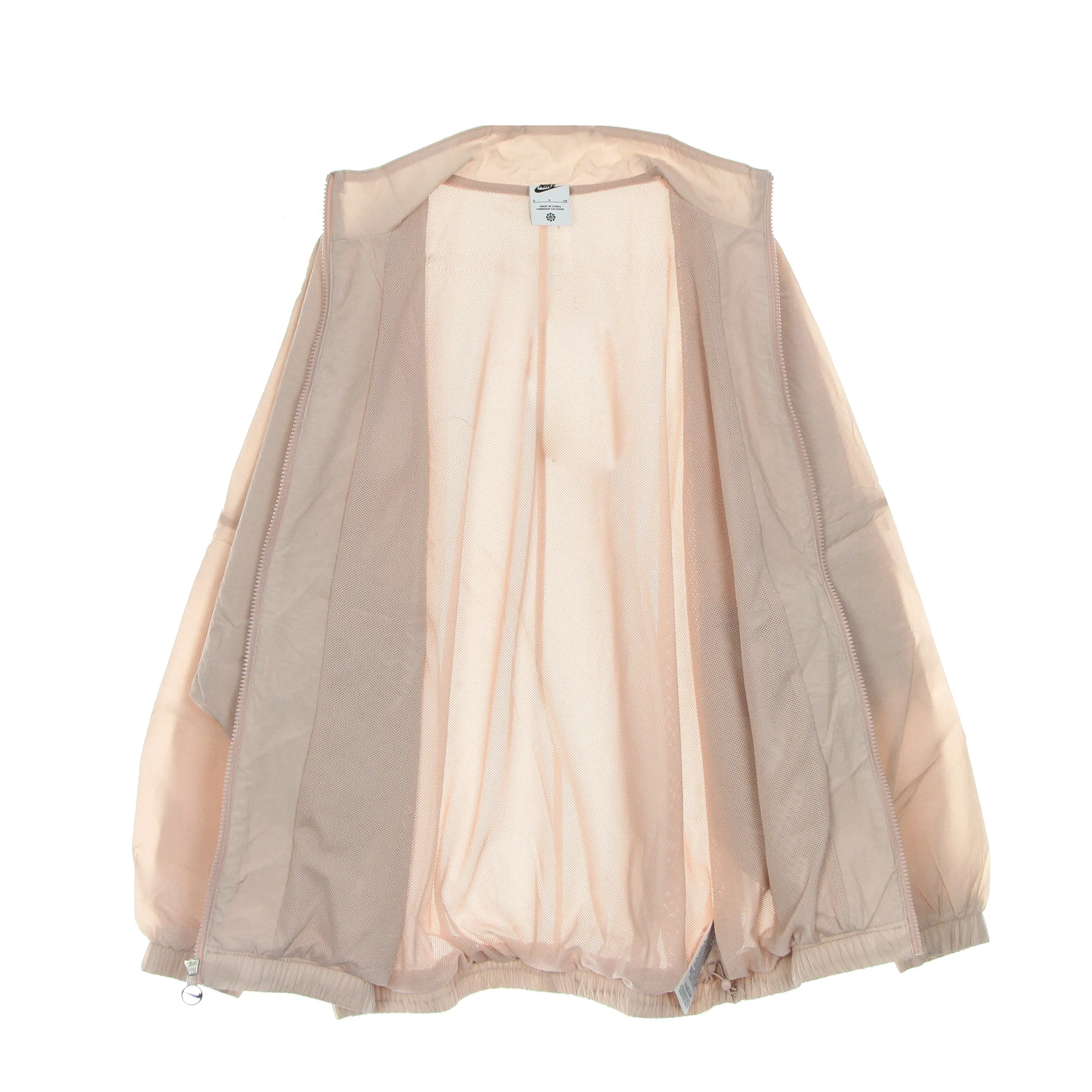 Giacca Tuta Donna Essential Woven Jacket Pink Oxford/white