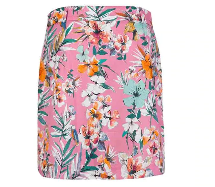 Golfino Gonna Summer Birds Printed