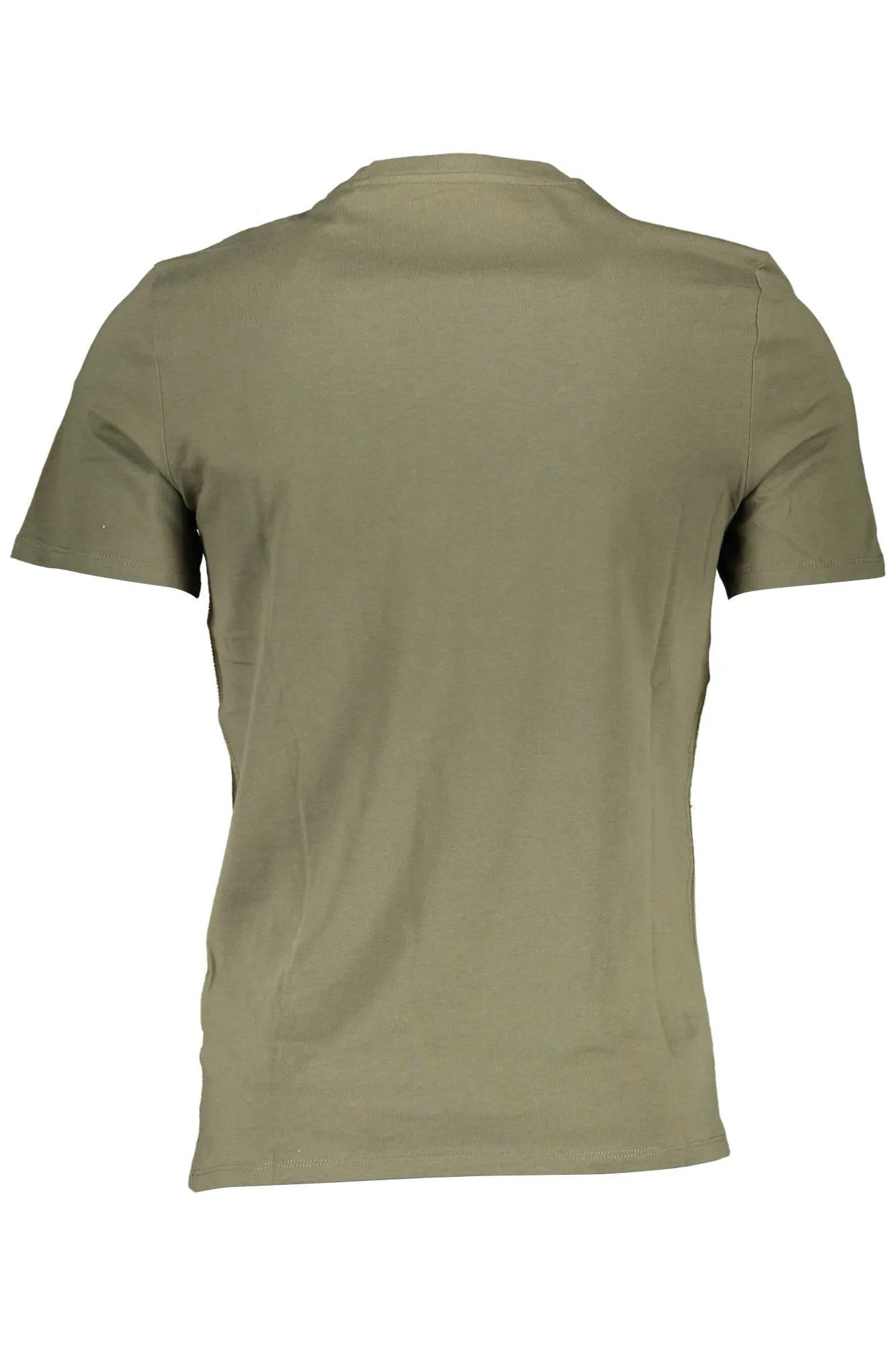 GUESS JEANS T-SHIRT MANICHE CORTE UOMO VERDE