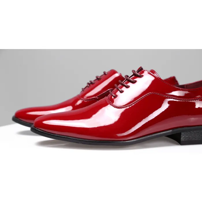 Henk ter Horst Scarpe di vernice rosse